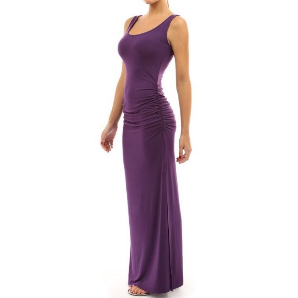 Slim Fit Slinky Tank Dress